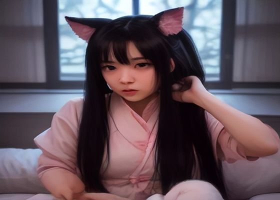 鬼妈妈同人数据看板截图风插画——暖棕焦糖色调，展示同人文分类统计图表与科琳恩角色剪影，画面精致有层次感