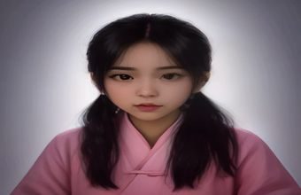 鬼妈妈同人漫画哥特暗色风格页面——线条细腻精致，科琳恩与花园场景的黑白对比强烈，充满欧式哥特童话氛围